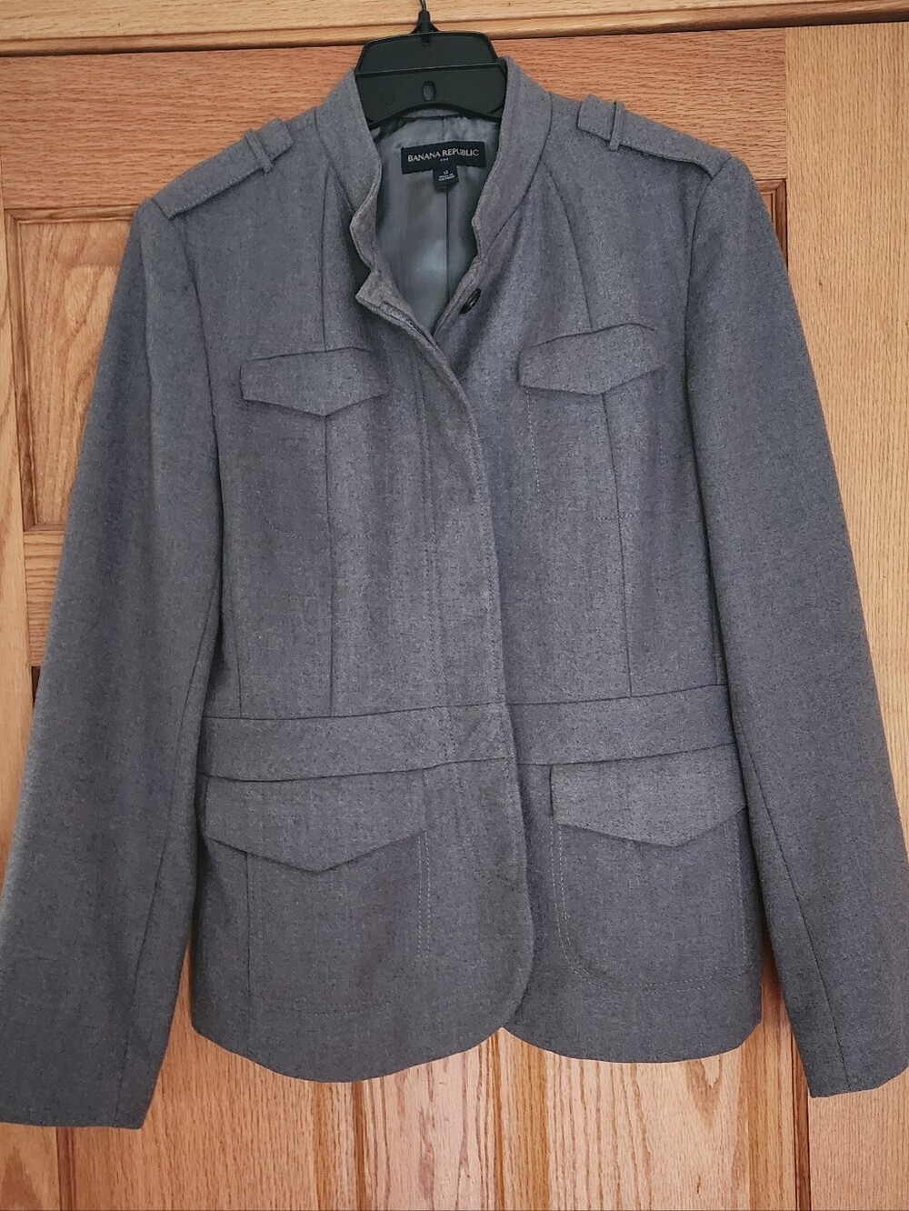 Banana Republic Wool Blend Blazer, Sz 12
